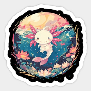 axolotl Sticker